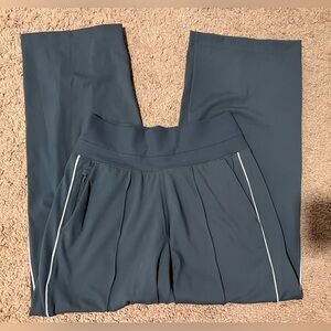 Athleta Venice High Rise Track Stripe Wide Leg Pant